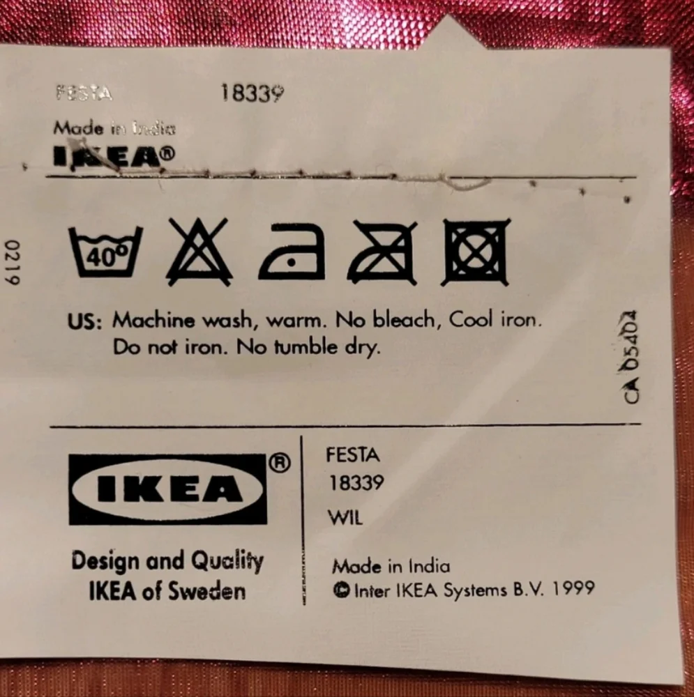 Ikea Placemats Lot Of 4 Sheer Fiesta